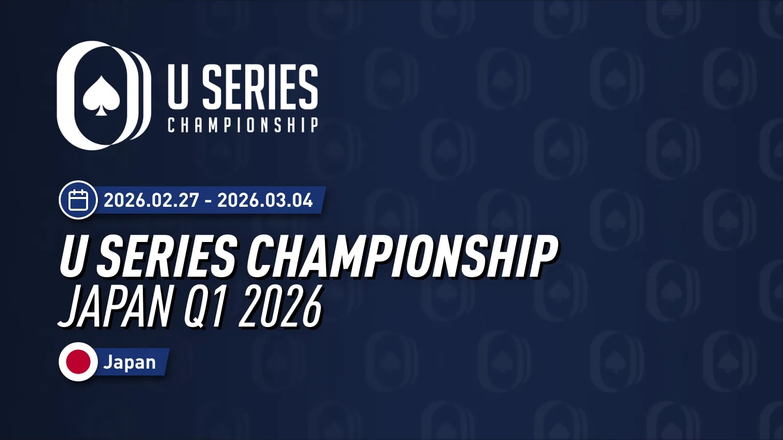 Usc U Series Champ Japan Q1 2026